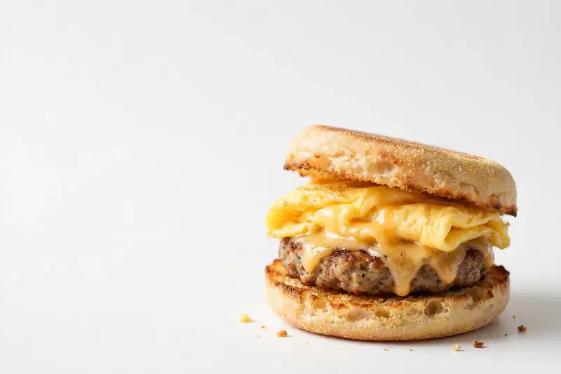 Bacon, Egg and Swiss Croissant Combo