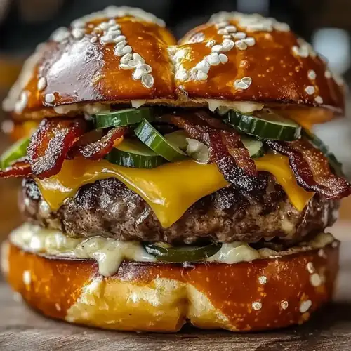 Wendy's Burgers Menu 2026: Full Price & Calorie Guide 8 Pretzel Bacon Pub Cheeseburger Hamburgers 2026