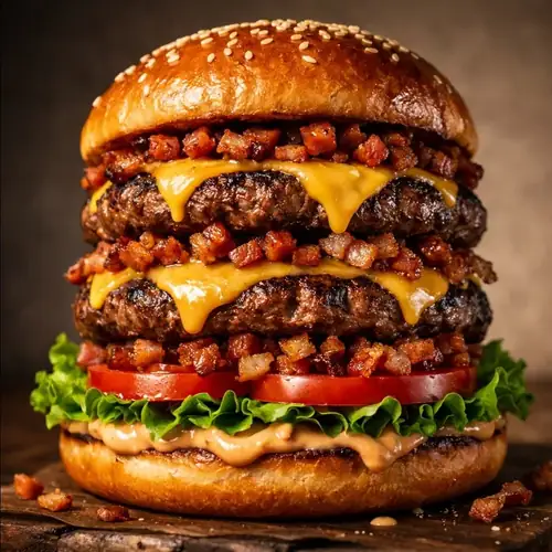 Wendy's Burgers Menu 2026: Full Price & Calorie Guide 16 Big Bacon Triple Hamburgers 2026